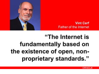 Software Industry Equals Open Standards