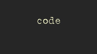 code
 