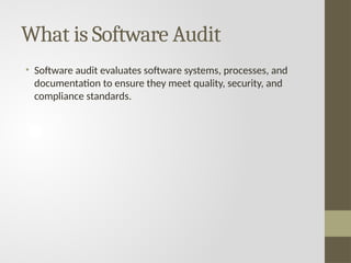 software_Information Technology Audit Lecture | PPTX