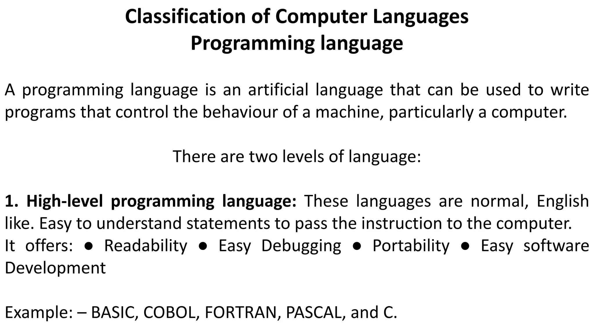 Software languages and devices | PPTX