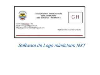Software de Lego mindstorm NXT
 