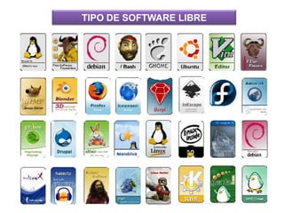 TIPO DE SOFTWARE LIBRE