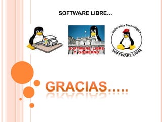 Software libre. Educacion Integral.