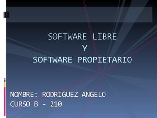 Software libre 2