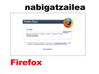 nabigatzailea Firefox 
