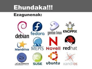 Ehundaka!!! Ezagunenak: 