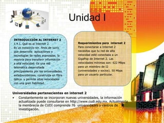Unidad I
 