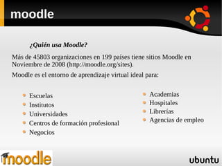 Contenidos Educativos sobre Software Libre