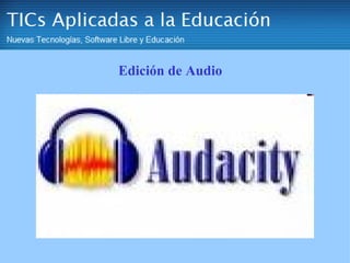 Edición de Audio