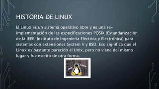 Software libre, open source e historia de linux | PPSX