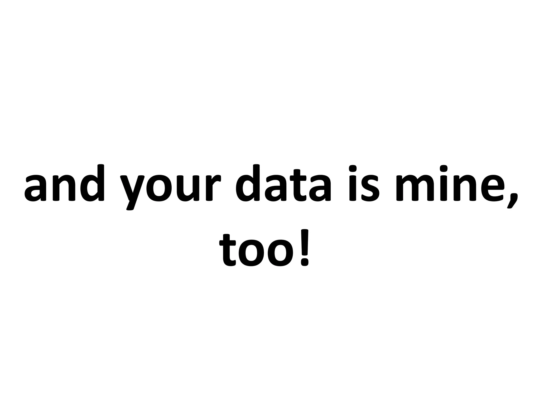 Free software and bioinformatics