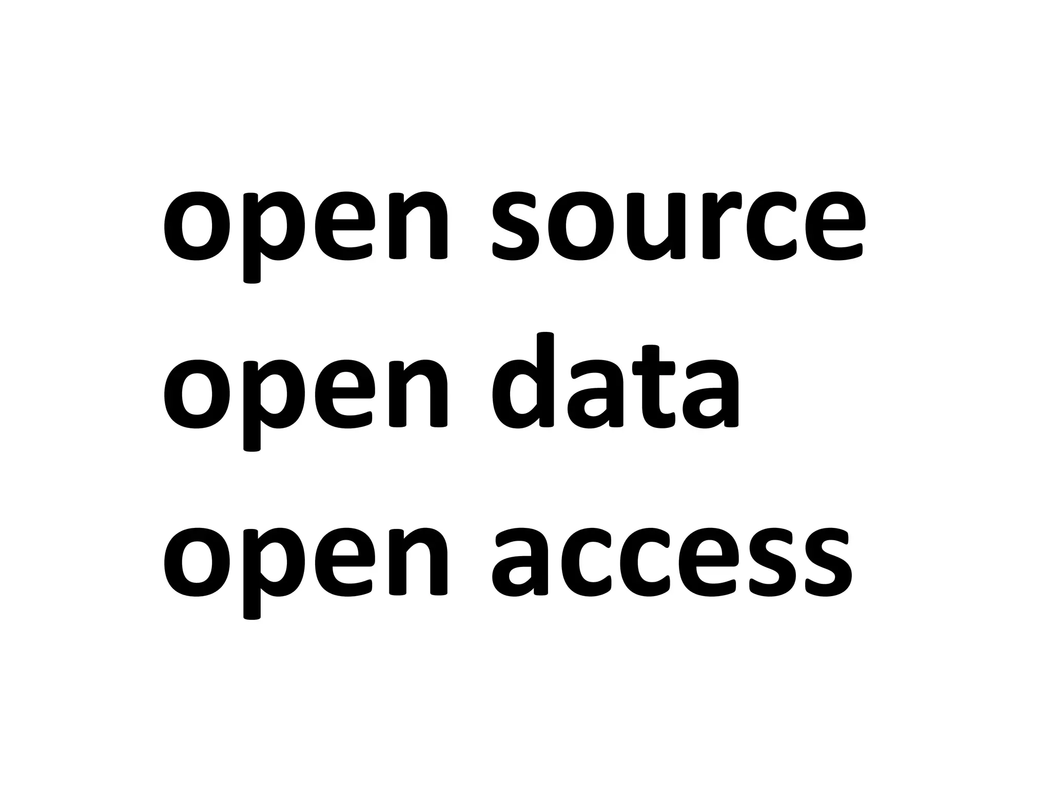 Free software and bioinformatics