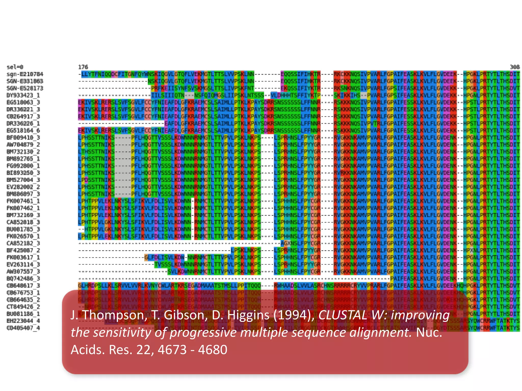 Free software and bioinformatics
