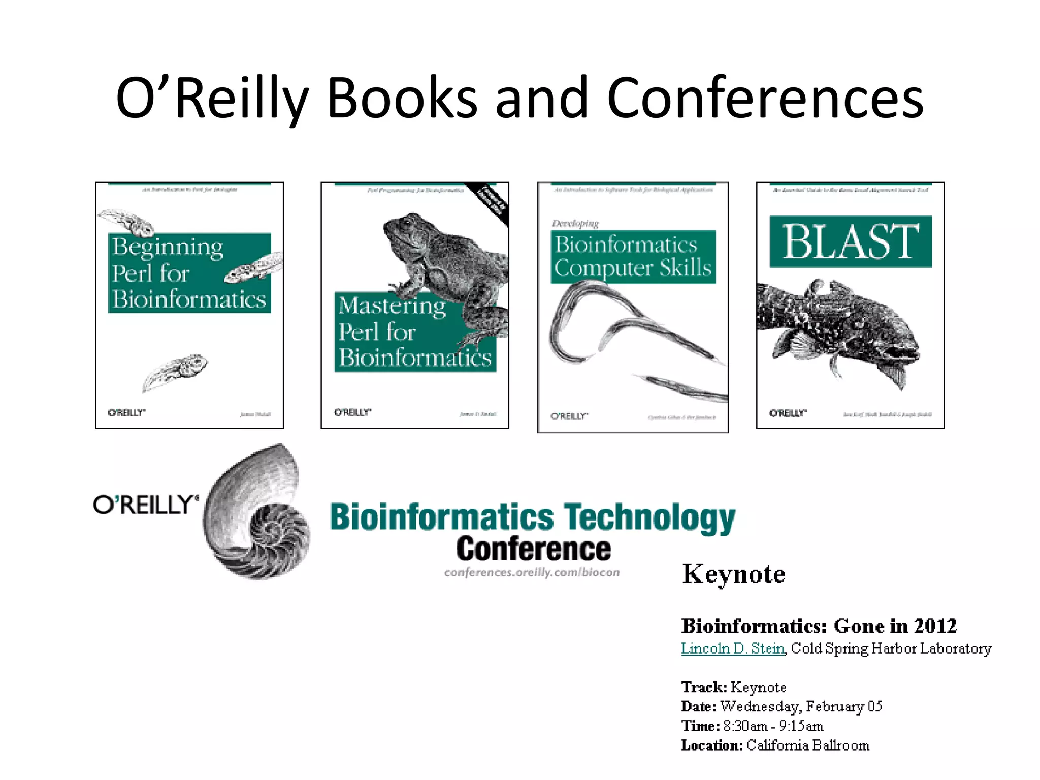 Free software and bioinformatics