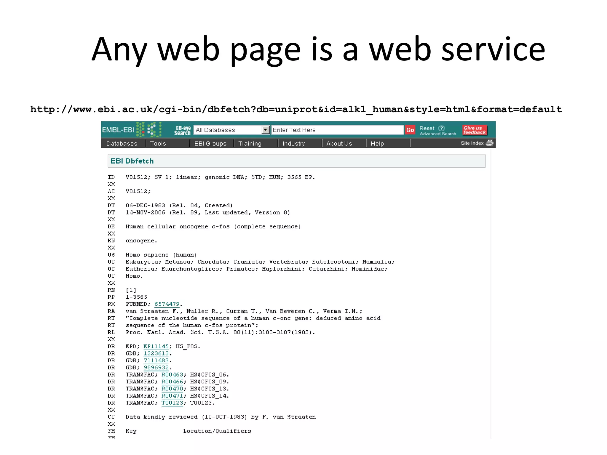 Free software and bioinformatics