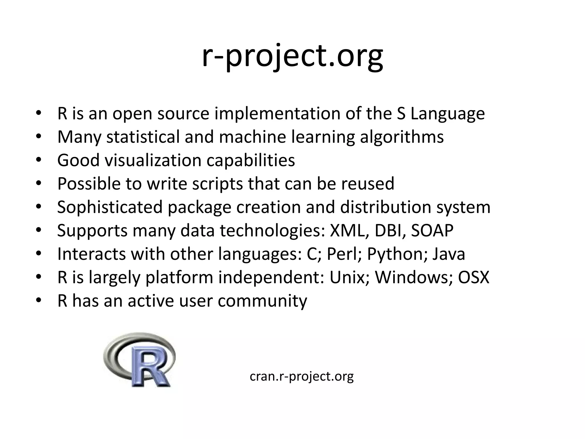 Free software and bioinformatics