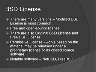 Software license | PPT