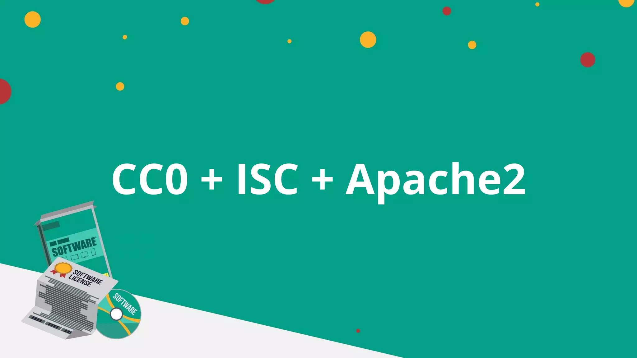 CC0 + ISC + Apache2
 
