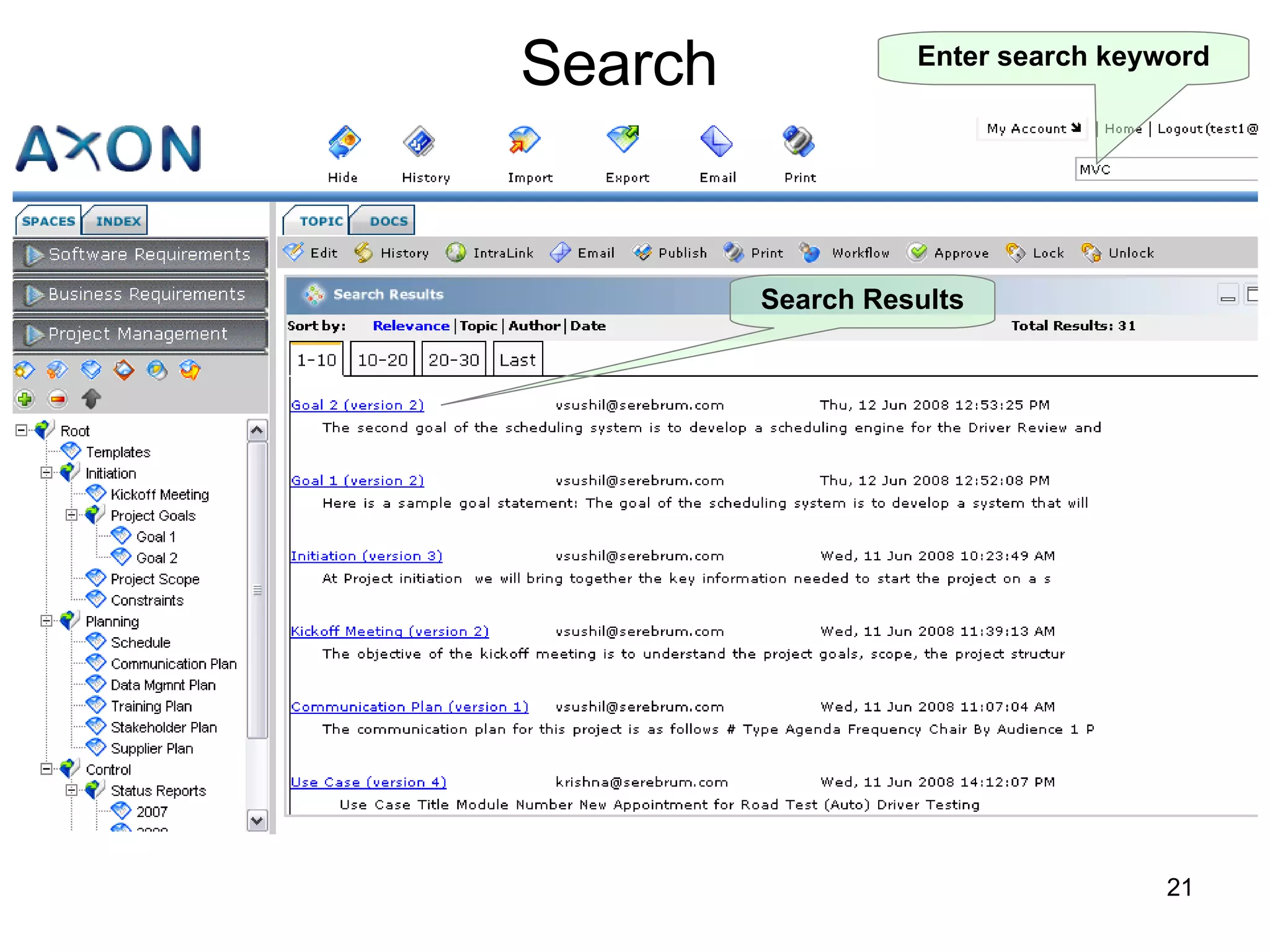 Enter search keyword Search Results Search 