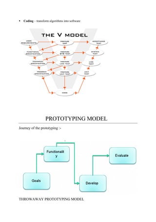 Software lifecycle model report | PDF