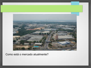 Como está o mercado atualmente?
 