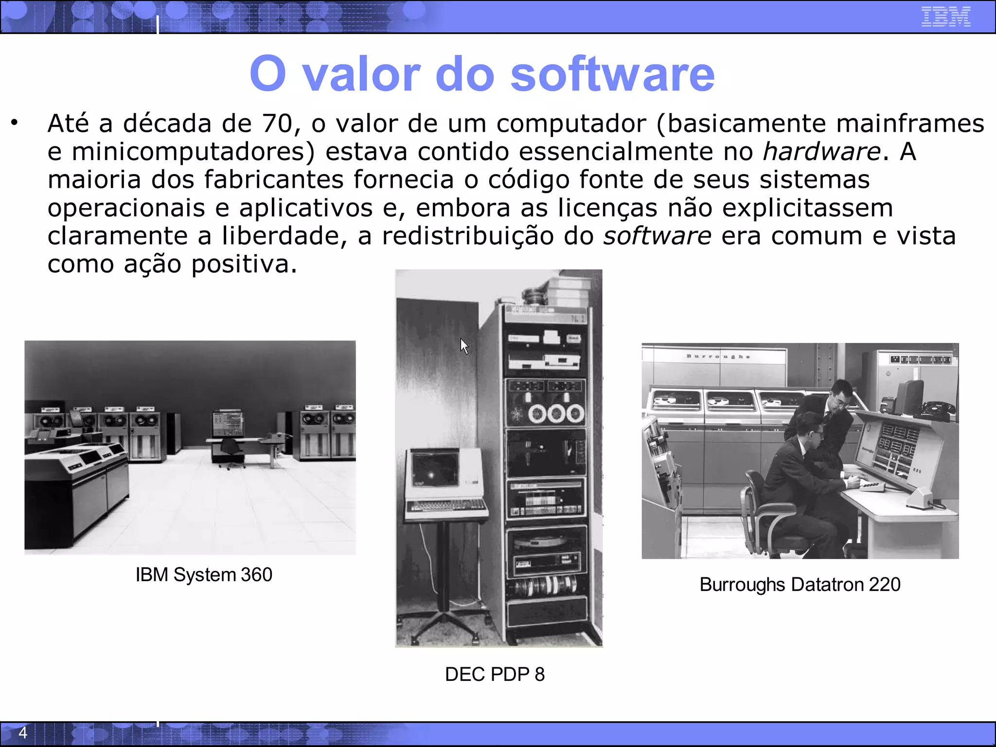 Software Livre - Trajetoria, potencialidades e modelo de negocios