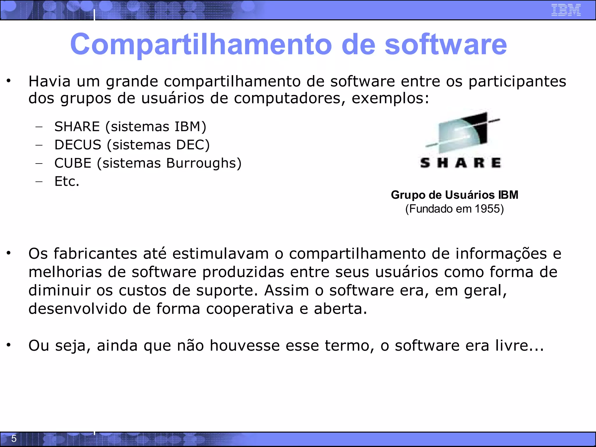 Software Livre - Trajetoria, potencialidades e modelo de negocios