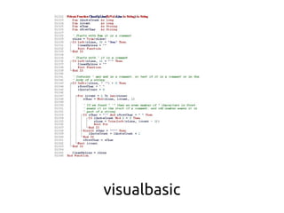 visualbasic
 