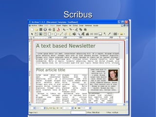 Scribus
 
