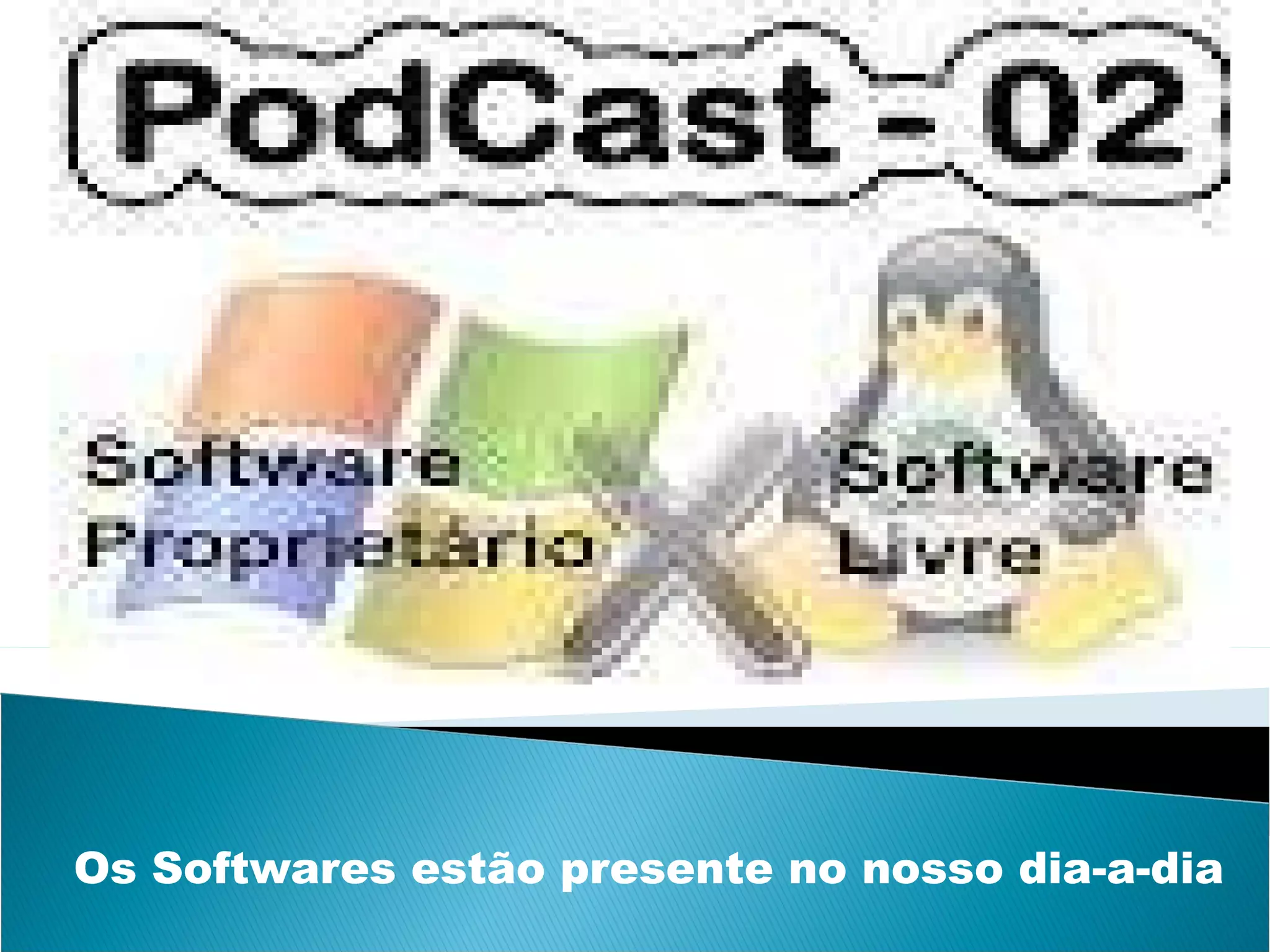 Os Softwares estão presente no nosso dia-a-dia 