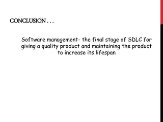 Software management | PPTX