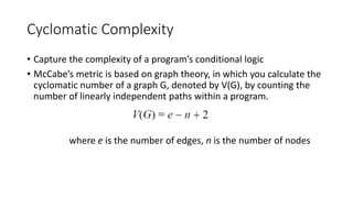 Software measurement and estimation | PPT