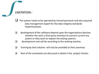 A mandatory pre-requisite input for business analysis.