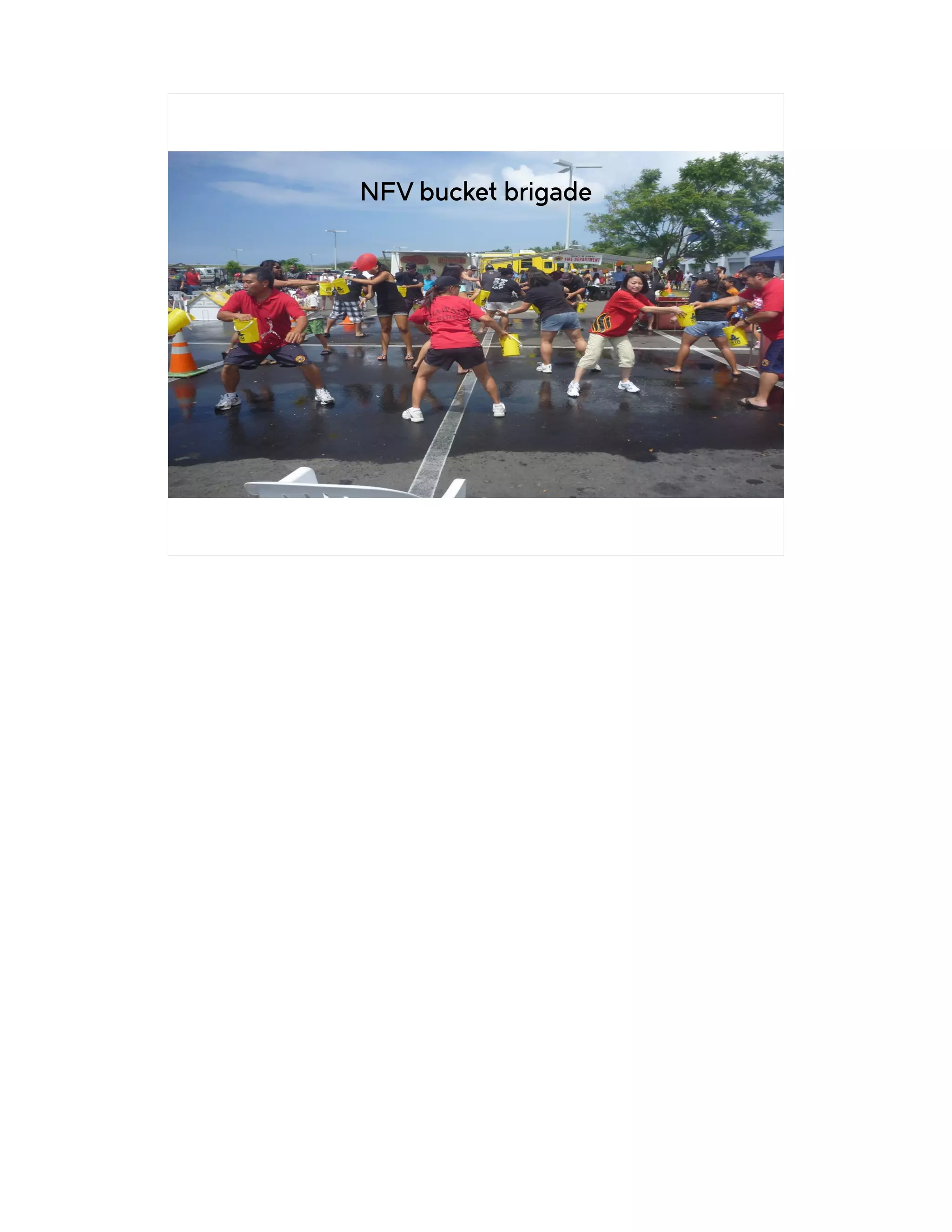 NFV bucket brigade
 