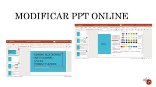 MODIFICAR PPT ONLINE
 