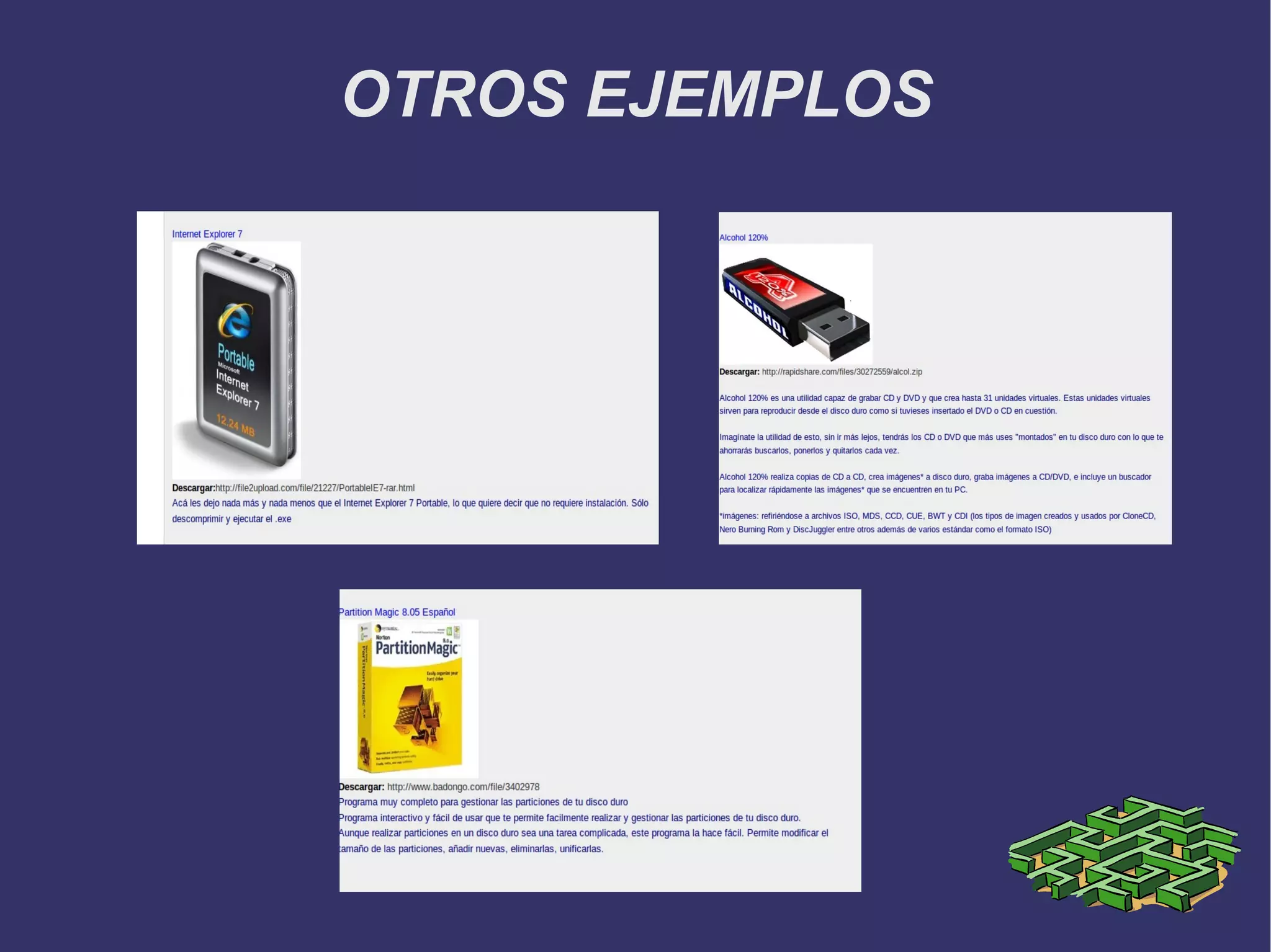 OTROS EJEMPLOS