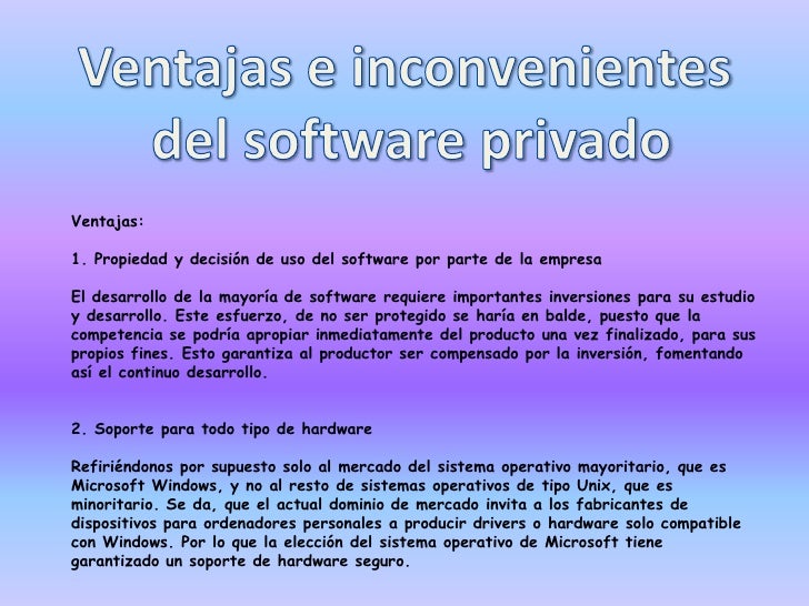 Software Privado