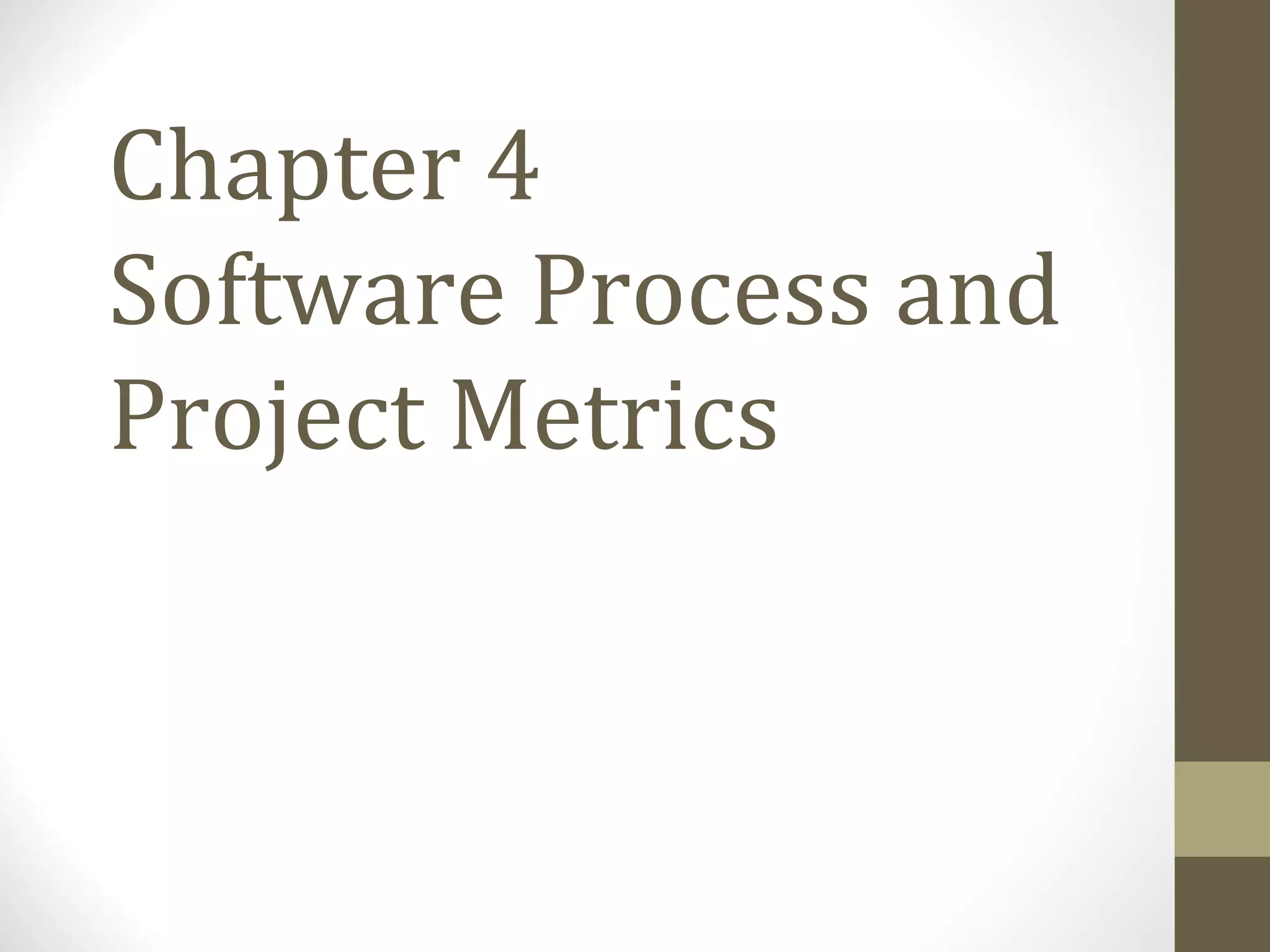 Software process and project metrics | PPT | Computer Software and ...