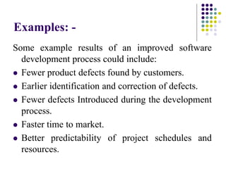 Software process improvement.ppt | Computer Software and Applications ...
