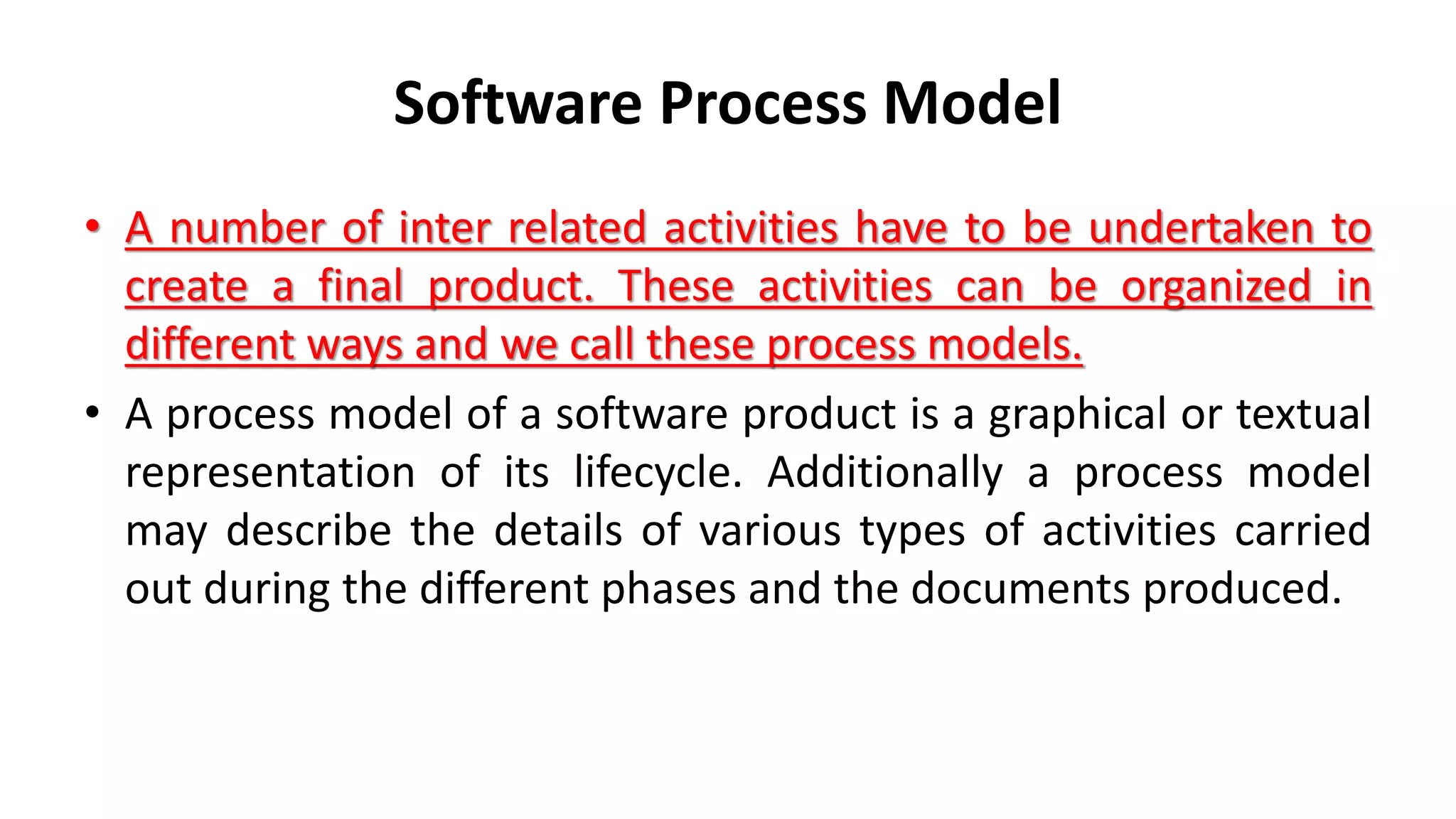 Software process models | PPT