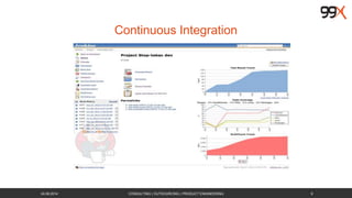 Continuous Integration 
26.08.2014 CONSULTING | OUTSOURCING | PRODUCT ENGINEERING 9 
 