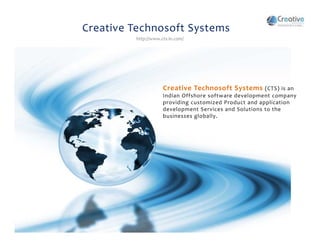 Software Development Company from Hyderabad, India Creative Technosoft ...