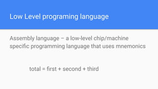 IGCSE O/L Trial Class slides | PDF | Programming Languages | Computing