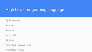 IGCSE O/L Trial Class slides | PDF | Programming Languages | Computing