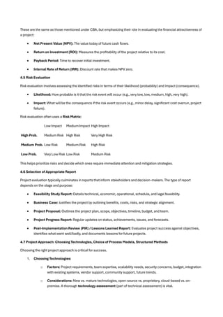 Software Project Management Notes for quick exam preparation | PDF