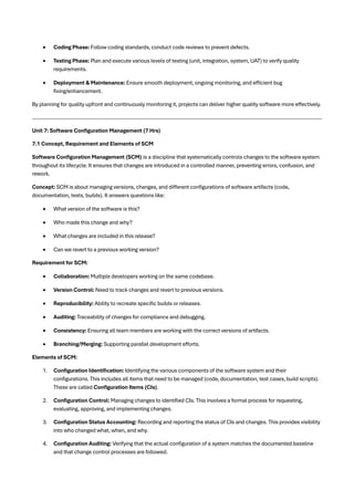 Software Project Management Notes for quick exam preparation | PDF
