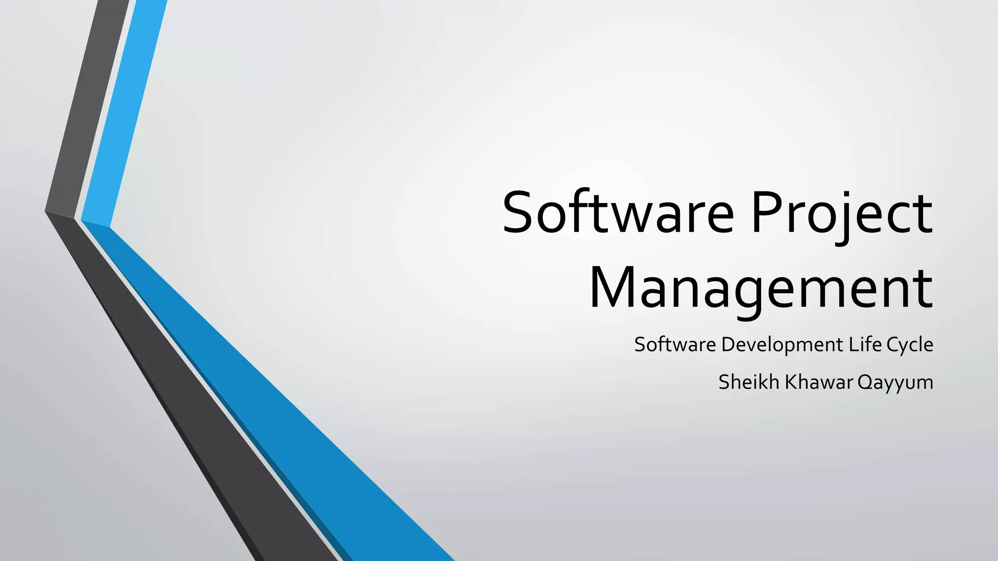 Software Project Management 03 | PPTX