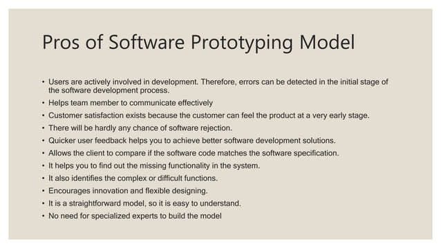 software Prototyping model | PPTX