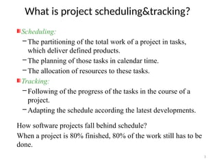 Software Project Scheduling & Tracking.pptx