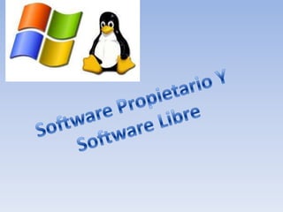Software Propietario Y Software Libre 